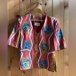 Byblos Italy Vogue 80s 90s Blazer